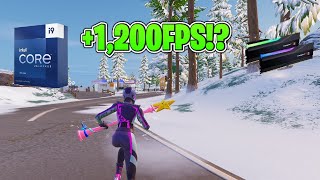 I TESTED The CRAZIEST PC BOTTLENECK in Fortnite Chapter 5Pt2 [upl. by Anaitsirk708]