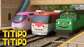 TITIPO TITIPO S1🚂  11 द चूचू टाउन ट्रिओ  Hindi Cartoons  टीटीपो टीटीपो हिंदी [upl. by Ekle]