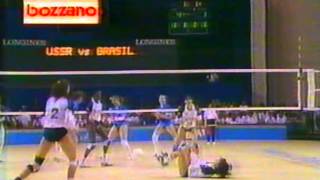 Womens Volleyball  Goodwill Games 1990  Brazil x USSR [upl. by Yrahca]