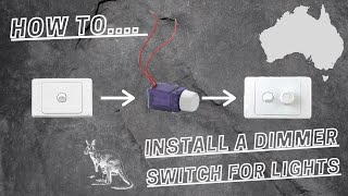 How To Install A Dimmer Switch For Your Lights 2024 [upl. by Bethesde]