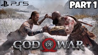 GOD OF WAR GAMEPLAY PS5 PART 1 [upl. by Anilejna]