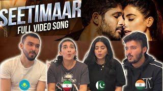 SEETI MAAR Video Song REACTION Allu Arjun  Pooja Hegde  Telugu Music Video  Foreigners React [upl. by Ahsote]