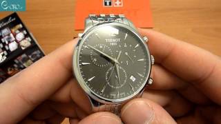 TISSOT Tradition Stainless Steel Chrono Mens Watch T0636171106700  Eorogr [upl. by Jaco]