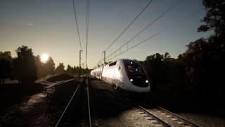 Driving the Popular French TGV 320kmh  TSW5 [upl. by Ycal]