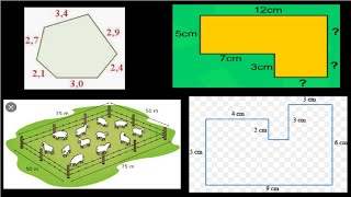 PERÍMETRO DE POLIGONOS IRREGULARES 1 [upl. by Wade198]