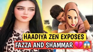 Haadiya zen Suffers Collapse After She Caught Hamdan And Shammar photos in London [upl. by Akram]