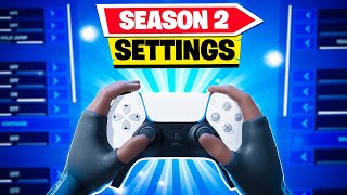 Fortnite Chapter 5 Season 2 Controller Settings Explained Zero Build  Build Controller Settings [upl. by Asylla]