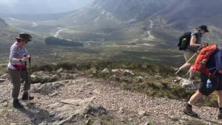 Climbing Devils Staircase in Glen Coe Scotland [upl. by Adelia]