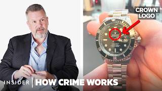 How Counterfeit Rolexes Actually Work  How Crime Works  Insider [upl. by Gusba]