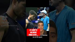 LE GANÓ A ALCARAZ Y LUEGO HIZO ESTO… ¿en serio tenis alcaraz draper usopen [upl. by Thomson]