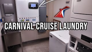 Laundry Room On The Carnival Radiance [upl. by Sungam]