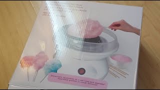 Aparat vata de zahar  Cotton candy machine JK M06 [upl. by Evelinn]