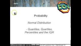 Normal Distribution  Quantiles [upl. by Syned]