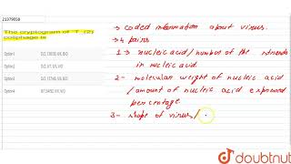 The cryptogram of T2 coliphage is [upl. by Notgnilliw703]