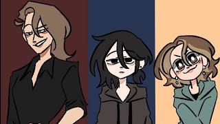 Every trio has these three types of people Oc Animatic [upl. by Banky]