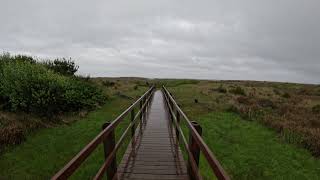 Walking from Quinault Beach Casino Resort to the beachOcean Shores Washington 4k [upl. by Calvina]