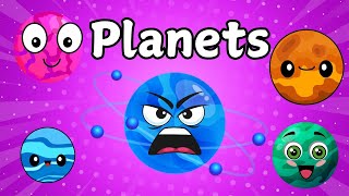 Planets name in English Planets vocabulary Planets name [upl. by Nicoline449]