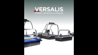 Lectra Furniture Leather Cutting Machine Versalis® [upl. by Ahseniuq109]