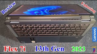 Lenovo Flex 7i 14IRU8 Core 7 13th Gen Review  2 in 1 Laptop  Intel EVO Core i7 512GB 16GB RAM [upl. by Past]