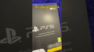 Unboxing new PlayStation 5 Digital Edition unboxing unboxingvideo unboxingps5 game gaming [upl. by Hannah]