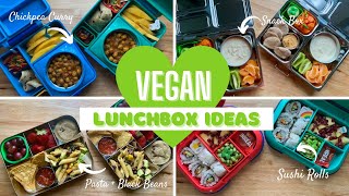 VEGAN LUNCHBOXES  SCHOOL  WORK LUNCH IDEAS  Week 4 [upl. by Nahbois56]