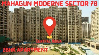 Mahagun moderne sector 781350sqft 2bhkstudy [upl. by Horwitz]