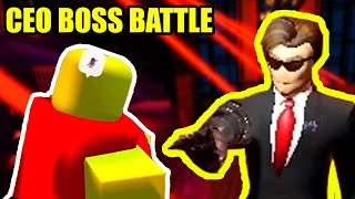 BEATING the NEW CEO BOSS BATTLE  Roblox Jailbreak [upl. by Arbuckle]