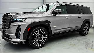 2024 Cadillac Escalade V ESV by Larte Design  Wild Extra Large Luxury SUV [upl. by Erdnoed]