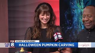 FOX 8 NEWS Cleveland Crumpton A Pumpkin Carving Crew Shares Ideas [upl. by Eeramit251]