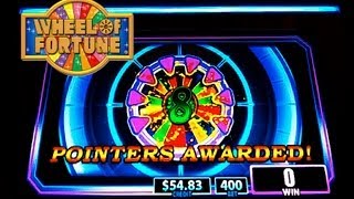 MAX BET  IGT  NEW Wheel of Fortune  Slot Machine Bonus [upl. by Azenav752]