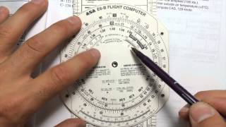 How To Find Calibrated Airspeed CAS  E6B [upl. by Gwenni832]