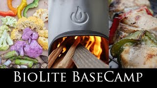 Biolite BaseCamp Stove [upl. by Attikin726]