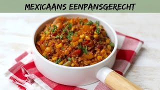 MEXICAANS EENPANSGERECHT  LEKKER EN SIMPEL [upl. by Lombardy386]