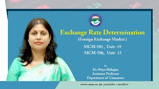 Exchange Rate Determination Foreign Exchange Market [upl. by Tranquada]