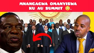 ED MNANGAGWA OMANYISWA OTADZA KUWANA RECOGNITION KU AU 😳 [upl. by Bevan]