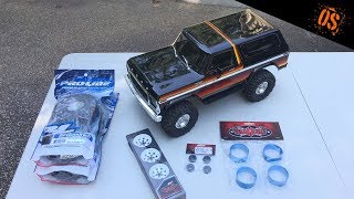 How To Mount ProLine Krawlers on RC4WD Beadlock White Wagon Wheels [upl. by Syd701]