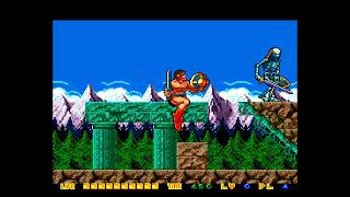 Rastan Saga II PC Engine Gameplay [upl. by Larry]