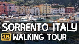 Sorrento Italy Walking Tour in 4K [upl. by Norat546]