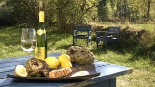 Grillad lax och kronärtsskocka [upl. by Anilejna234]