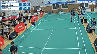 단체  본선 준결승  B팀 OGASAWARA KokiJANG TEAHWOON vs C팀 Li SichenPark Seongjoo2024한중일 청소년스포츠 우호교류 [upl. by Elly104]