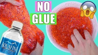 WATER SLIME 💦No Glue No Borax No Face Mask Super Jiggly Slime Recipe IT WORKS [upl. by Ibur77]