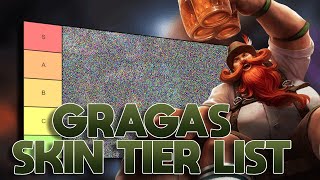 TIER LIST DAS SKINS DO GRAGAS MUITA BARRIGA [upl. by Hadeis593]