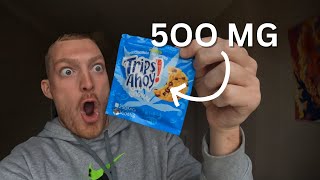 I Ate A 500mg EDIBLE For My First Time [upl. by Nahte609]