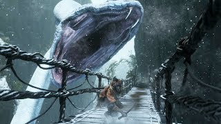 Sekiro Great Serpent Boss Fight Worlds First [upl. by Fusco777]