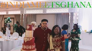 Amit amp Michelle  IndiaMeetsGhana Wedding Highlights [upl. by Enialed]