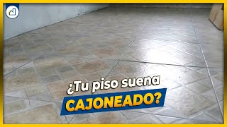 🤔¿POR QUÉ SE ESCUCHA CAJONEADO TU PISO DE MAYÓLICA🤔 [upl. by Jarv]