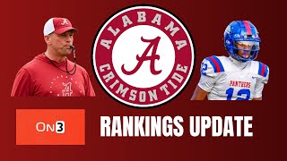 Alabama Football Recruiting News Where Alabama Commits Rank in updated On3 2025 Player Rankings [upl. by Soble113]