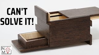 Make a CRAZY Wood Puzzle Box  Step by Step Instructions [upl. by Malchy]