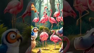 What Are Flamingos Hiding Funny Flamingo Moments [upl. by Sreip]