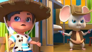 El ratón vaquero  Canciones y Video Infantiles para Niños  canciones infantiles  El Raton Vaquero [upl. by Daahsar533]